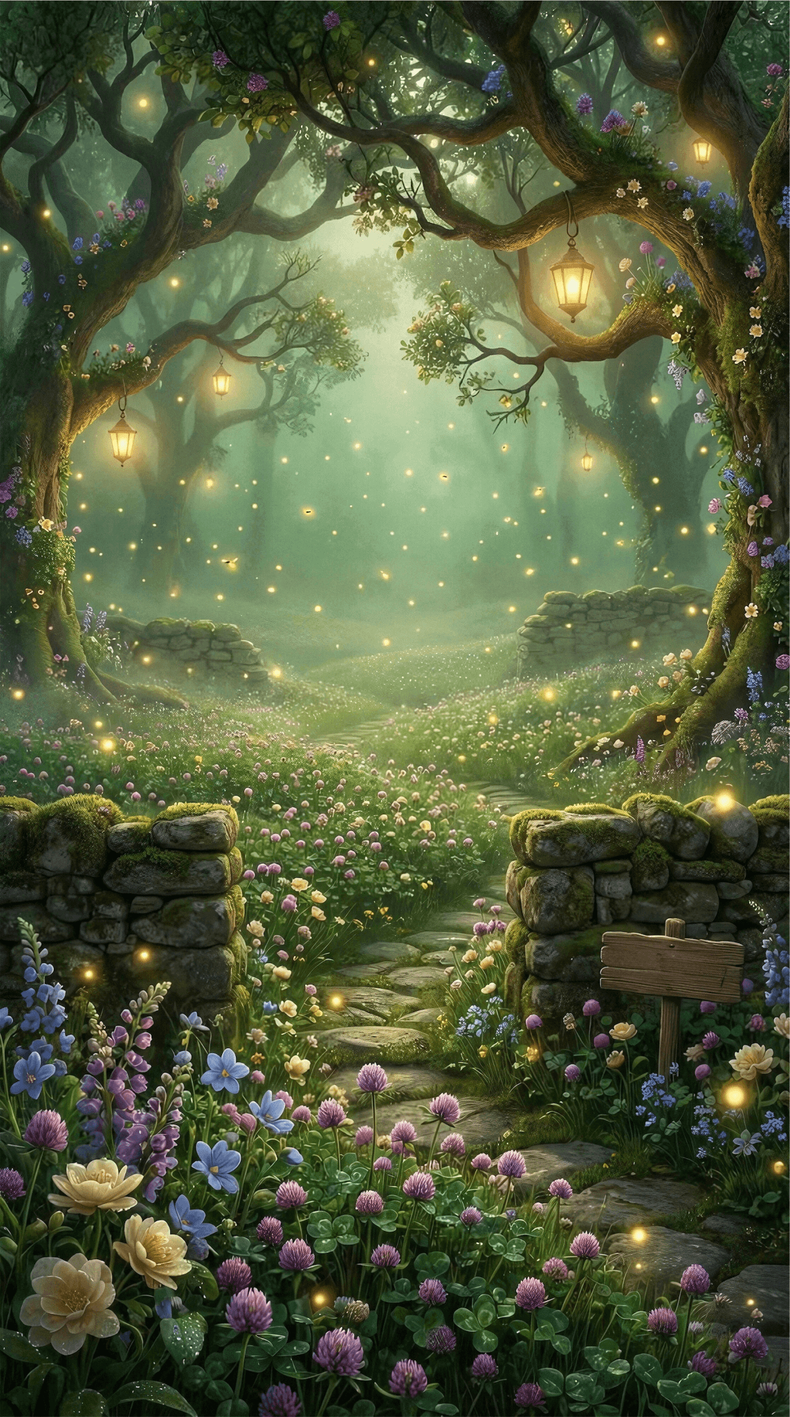 Fondo bosque